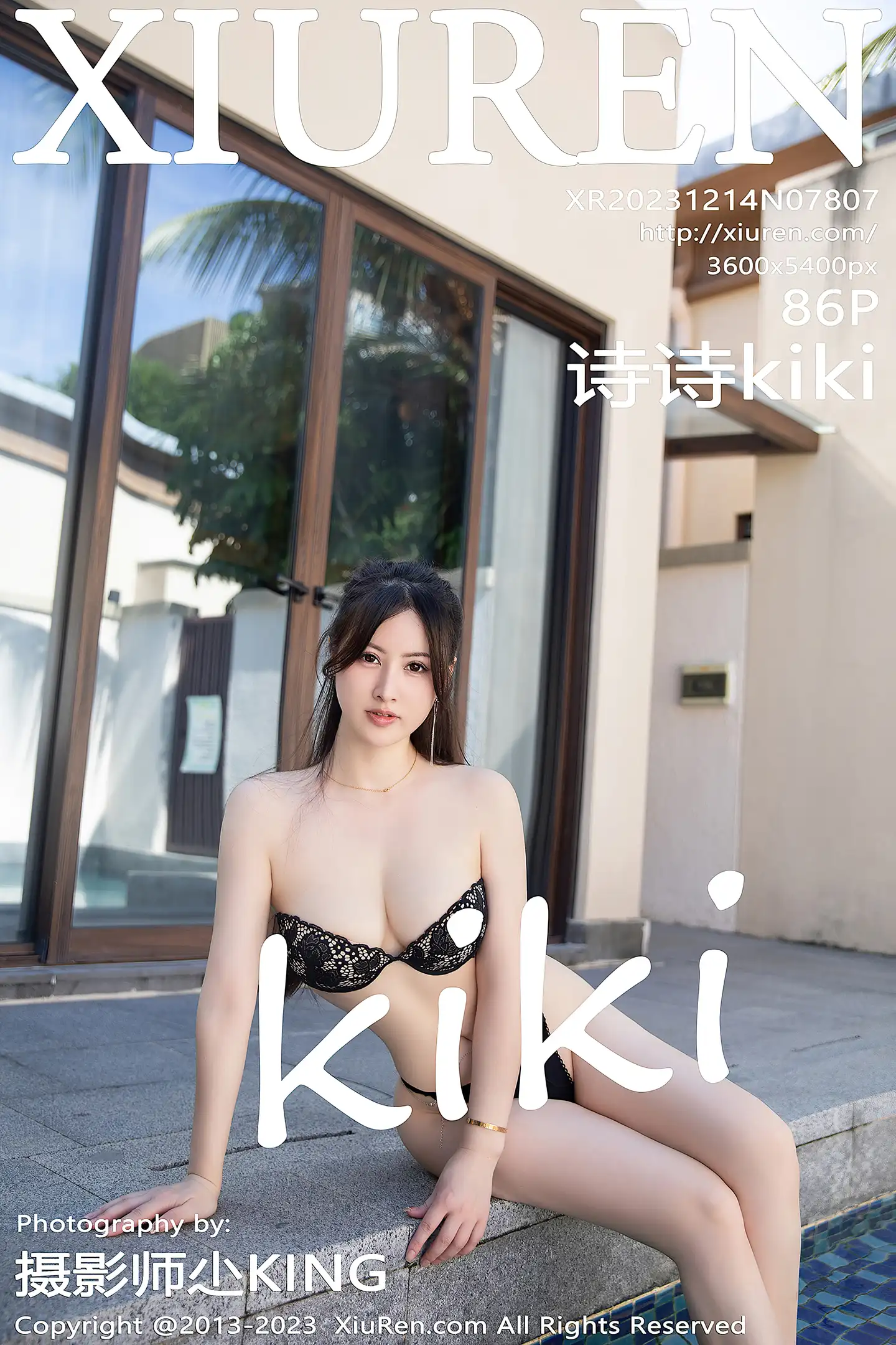 [XiuRen秀人网]No.7807_模特诗诗kiki性感暗花色旗袍露黑色蕾丝内衣秀惹火身材诱惑写真85P-秀人网 - XiuRen.Xyz